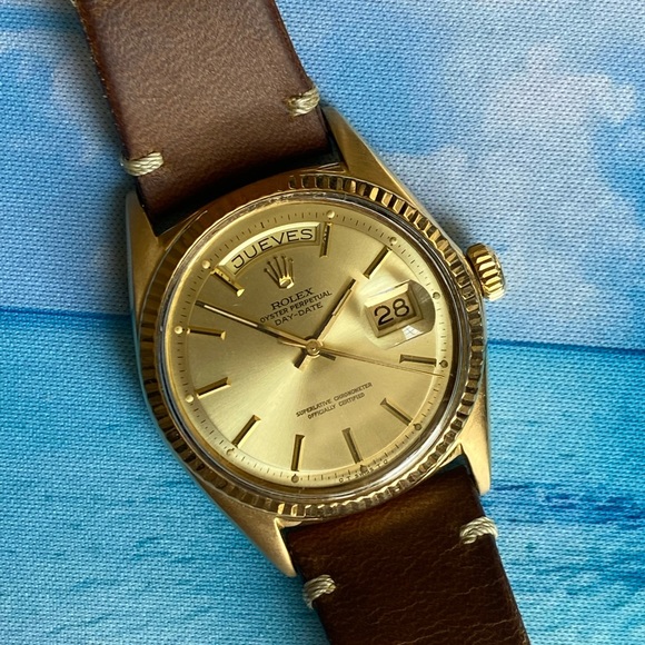 Rolex Day Date Ref 1803 Champagne Spanish Dial 70s - Picture 2 of 7